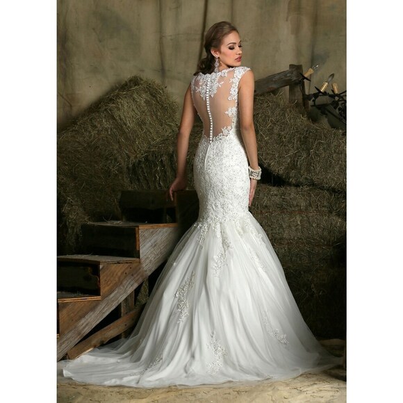 Da Vinci Bridal Wedding Dress 50330 - Picture 2 of 7